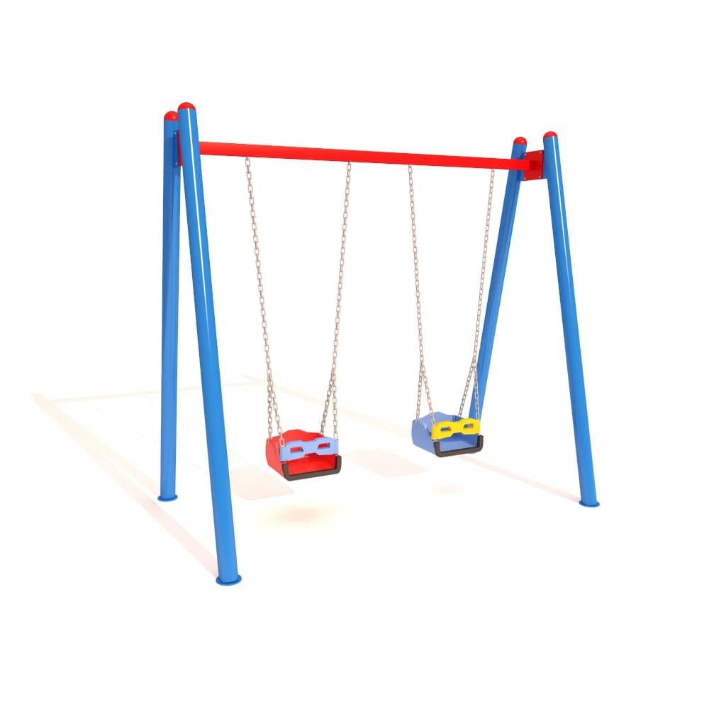 İkili Salıncak, Klasik Salıncak Modeli, Standart Koltuklar SLC400NKent Ekipmanları