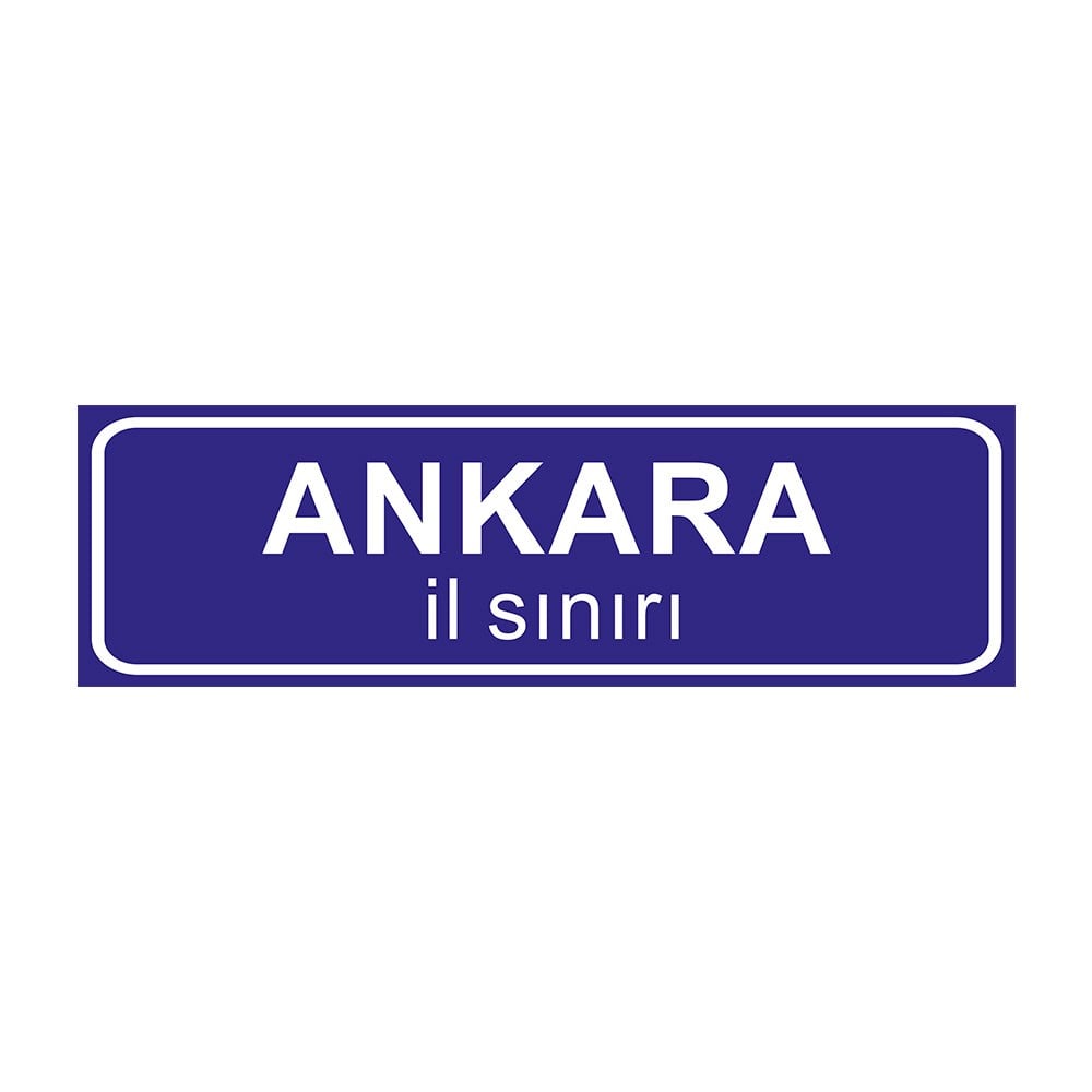 İl Sınırı Levhası B-8bBilgi İşaretleri