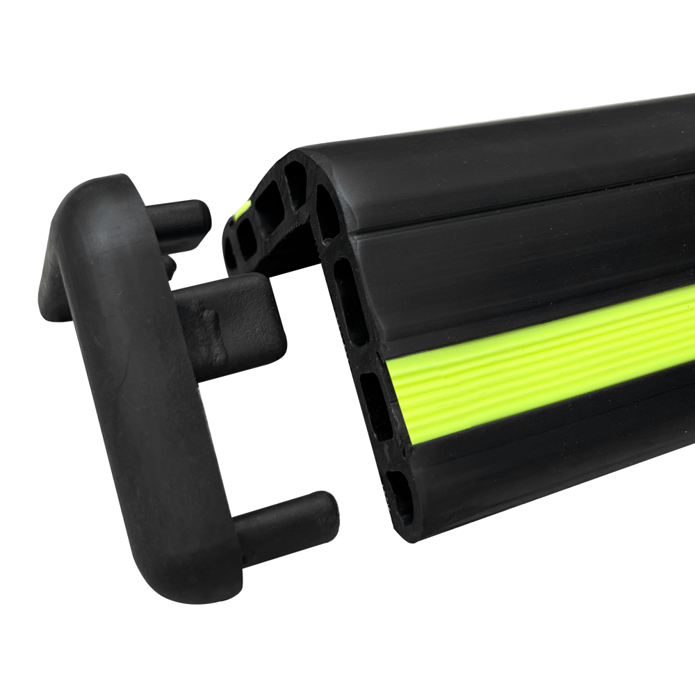 Kauçuk Köşe Koruma Sistemi 100 x 8 cm + 2 KapakKöşe Kolon Koruyucu