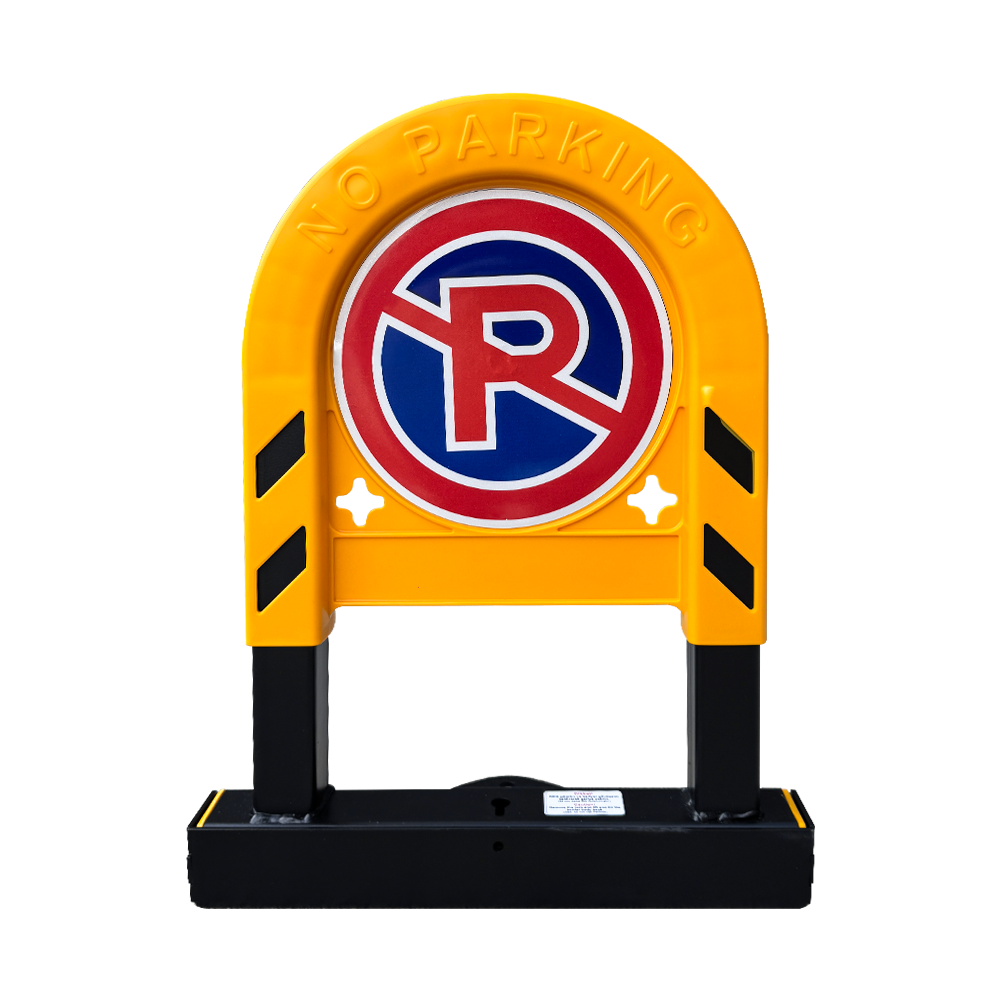 Kilitli Otopark Bariyeri (Baskılı)Kilitli Park Direkleri