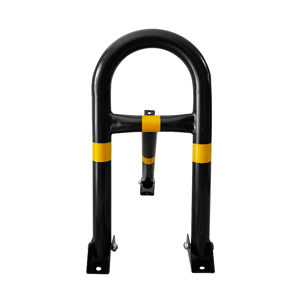 Kilitli Otopark Direği Destekli 62 cm, Yatar U Tip Park BariyeriLocking Parking Posts