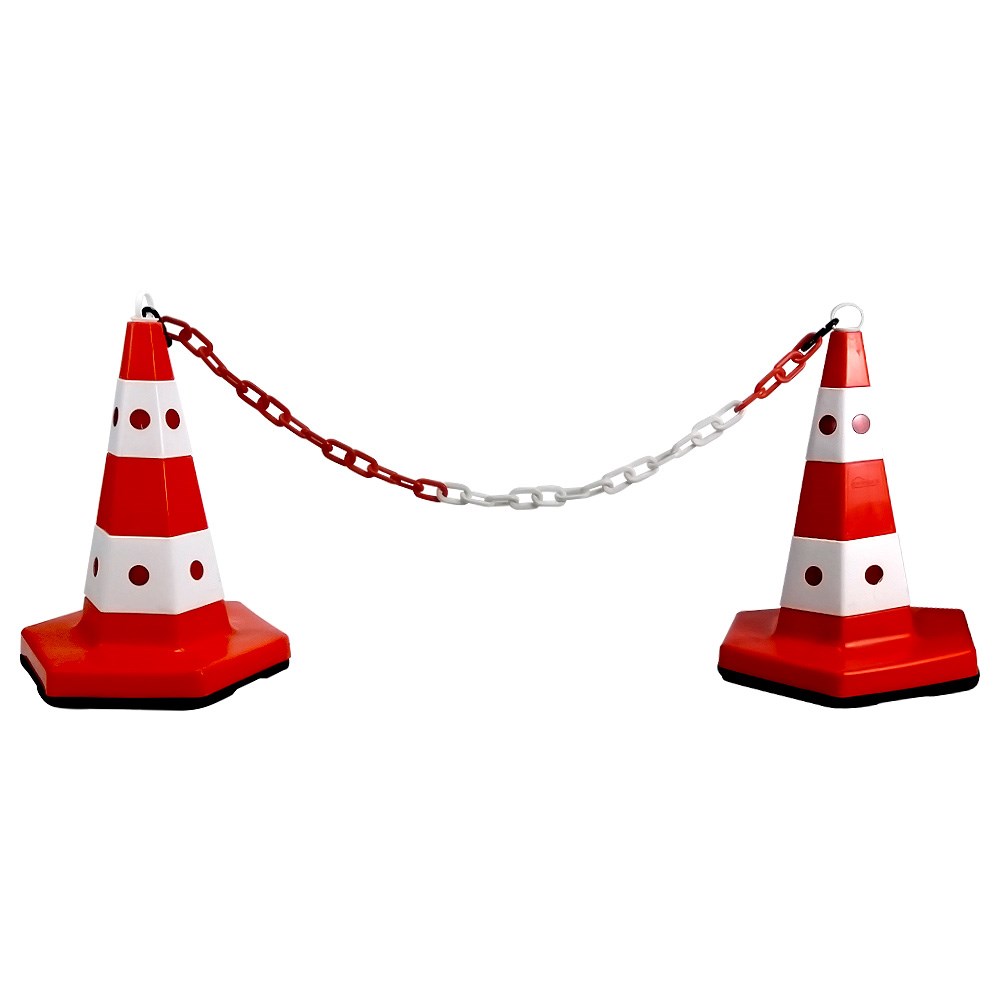 Klasik Kedi Gözlü Konili, Plastik Zincirli Yönlendirme SetiCOVID-19 Alan Kontrolü