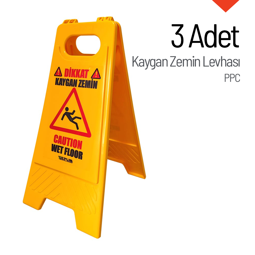 PPC Kaygan Zemin Levhası 3'lü SetLevhalar