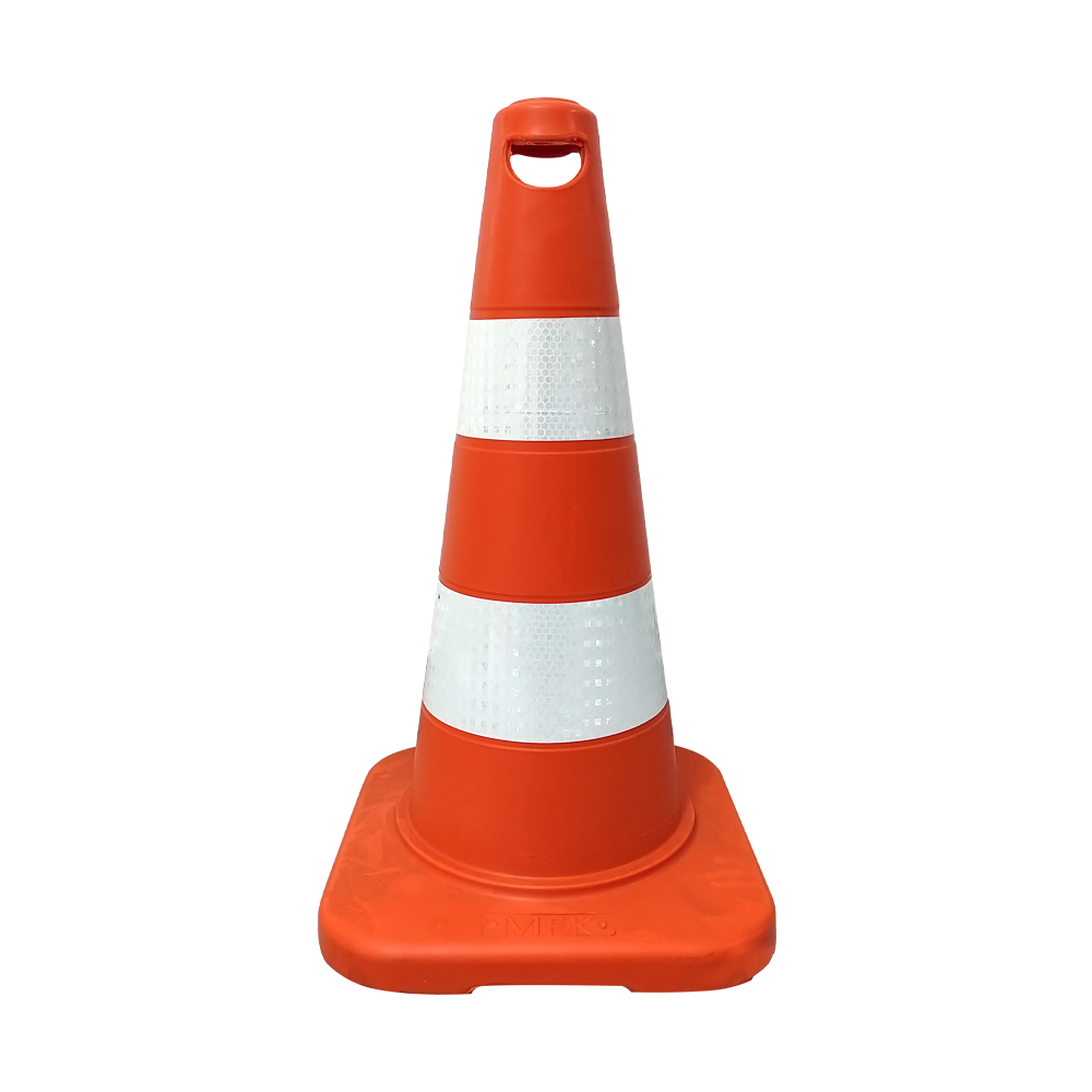 PVC Trafik Konisi 50 cm EKO Trafik DubasıTrafik Konisi PVC 50 cm