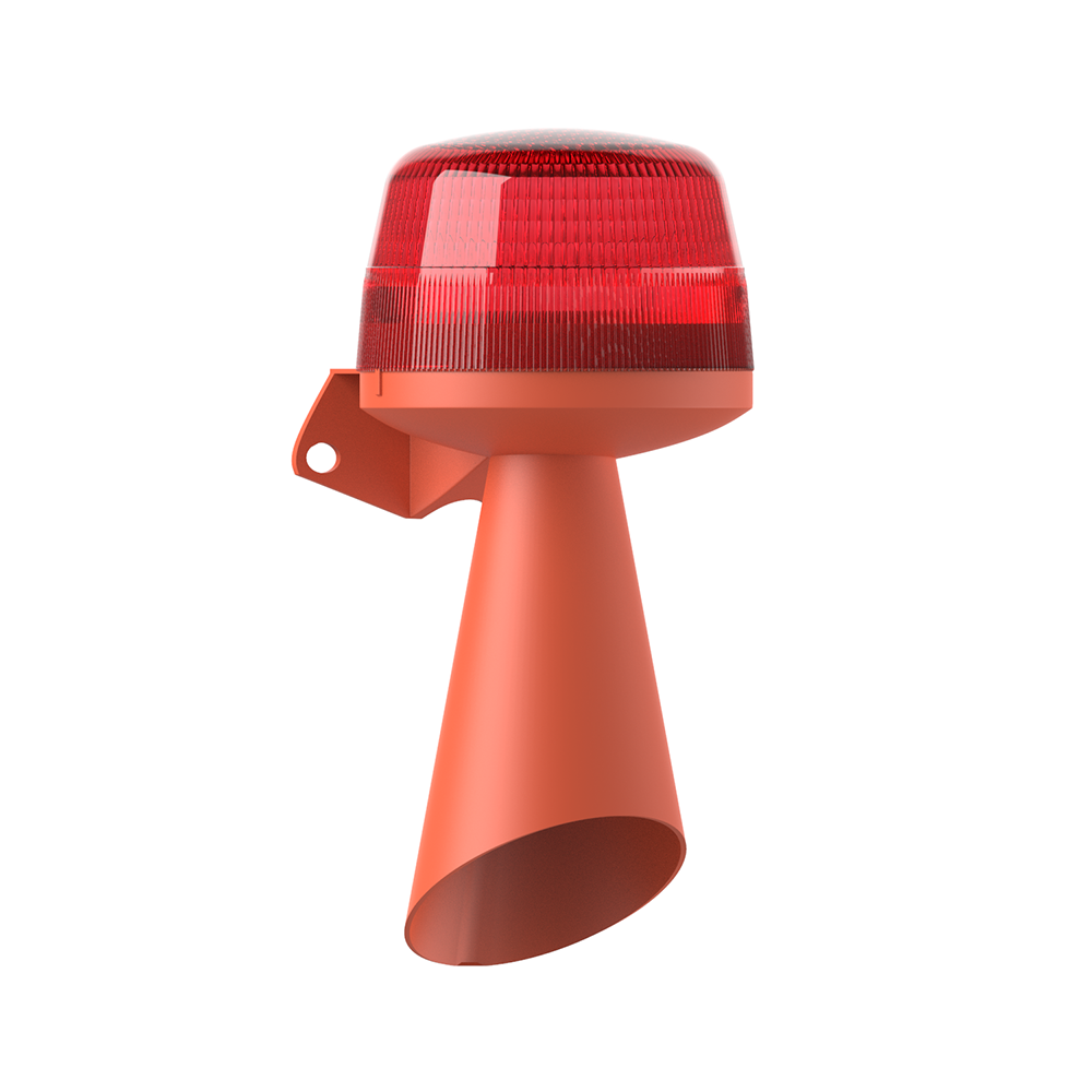 SMD Multi LED ve 10 Ses SirenGörsel İşitsel İkaz Lambaları