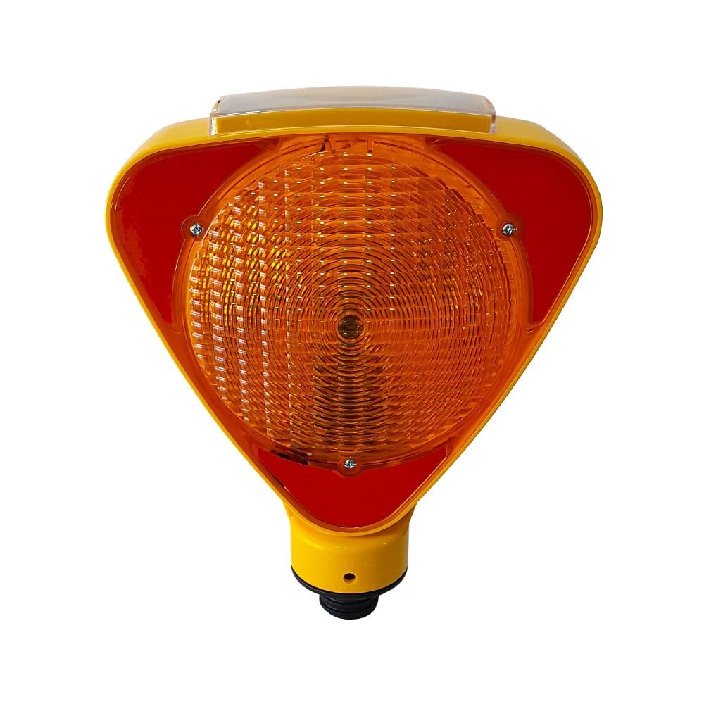 Solar Flaşörlü Ledli Lamba SarıSolar Flaşörler