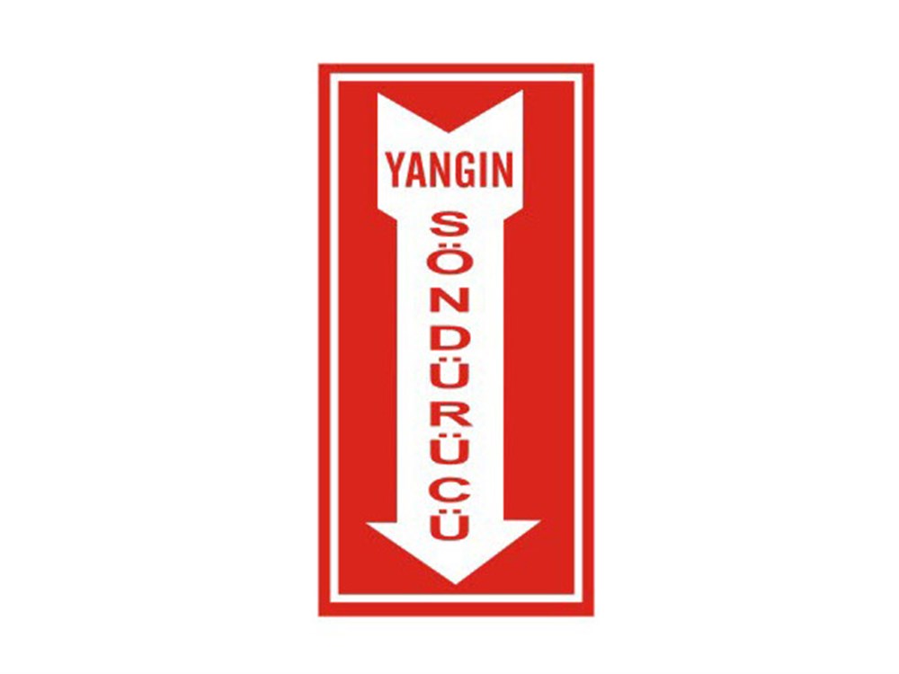 Yangın Söndürücü Levhası