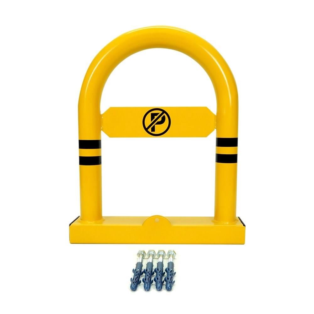 Kilitli Otopark Direği 50 cm, Yatar U Tip Park Bariyeri (Asma Kilit Hariç) 3 ADET