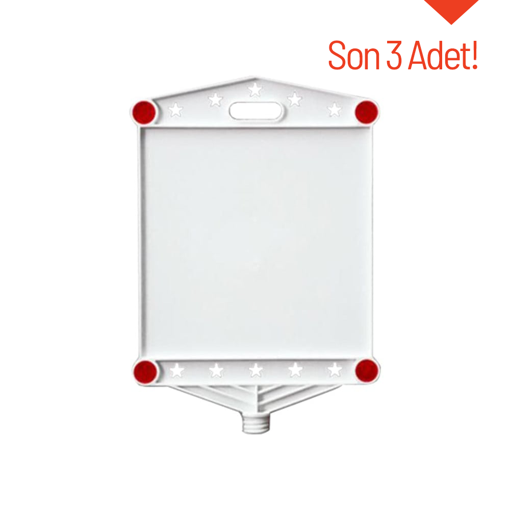 Yıldızlı Boş Levha 30 x 30 cmDikdörtgen Levhalar