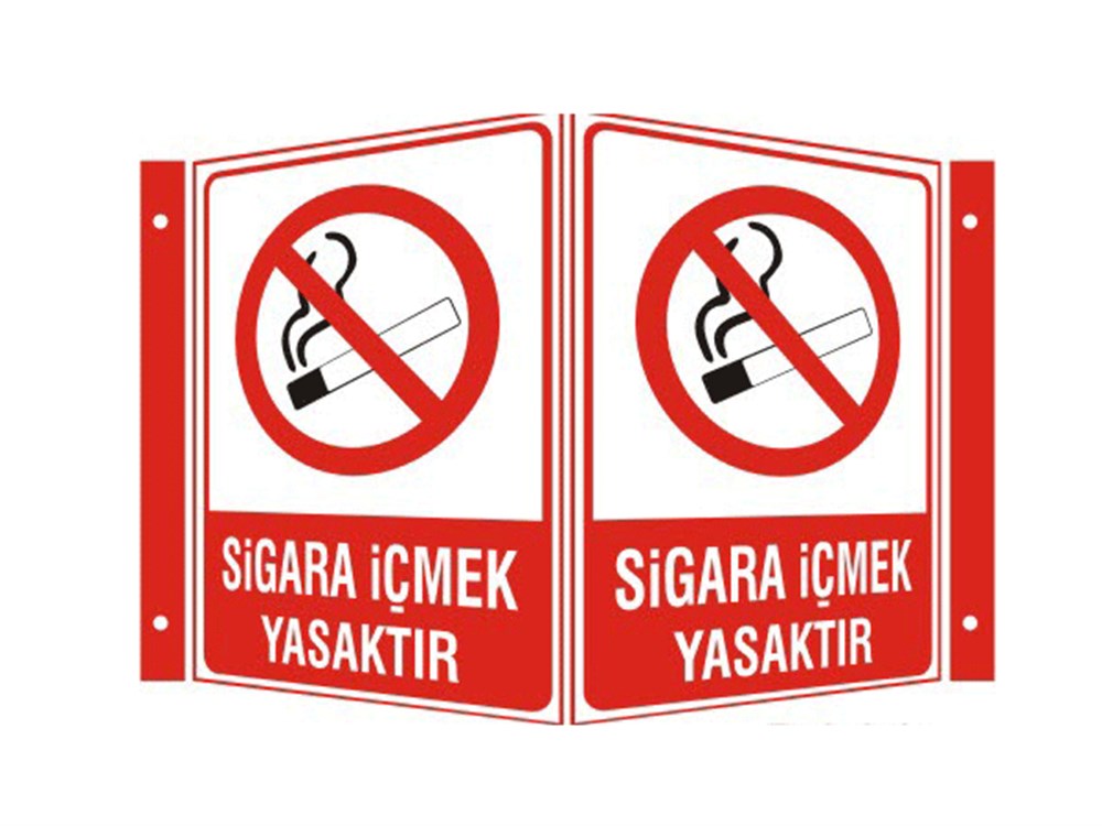 Sigara İçmek Yasaktır Panoromik Levha