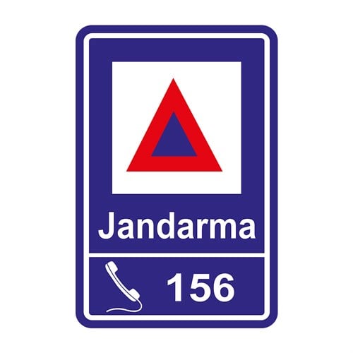 Jandarma Levhası B-40, Trafik Bilgi İşaretleri