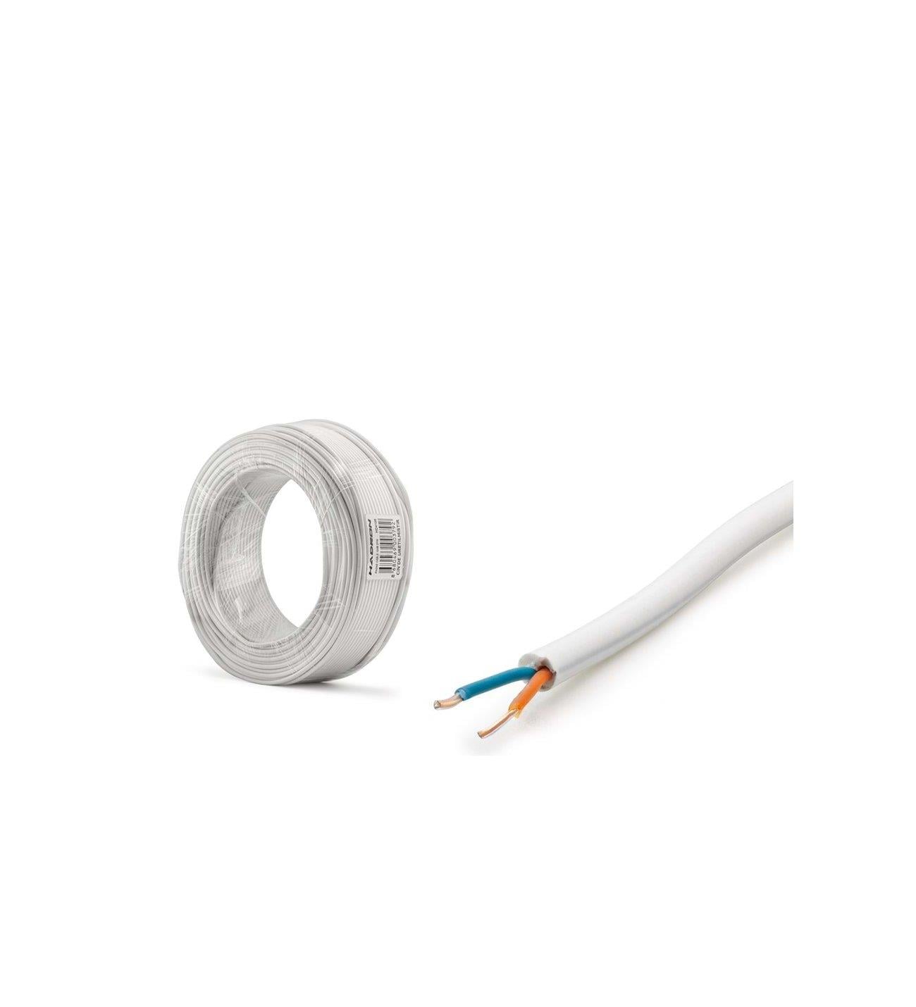 Hadron HDX5016(4108) Kablo Telefon 100 mt Yuvarlak