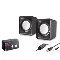 Auris Ars-Pcsp10 Bilgisayar Hoparlörü 1+1 Siyah