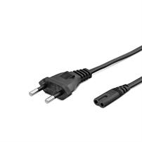 HADRON HDX5552 TEYP/TRAŞ MAKİNASI POWER KABLO DÖKME 2PIN SİYAH 1.2M
