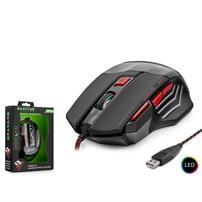 NOVATOR HDG30 MOUSE KABLOLU OYUN USB LEDLİ 3200 DPI