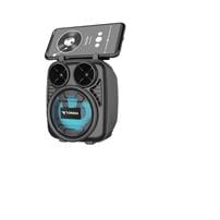 Torima D32 Siyah Kablosuz Taşınabilir Telefon Tutacaklı Şarj Edilebilir Bluetooth Hoparlör Usb-Tf Speaker