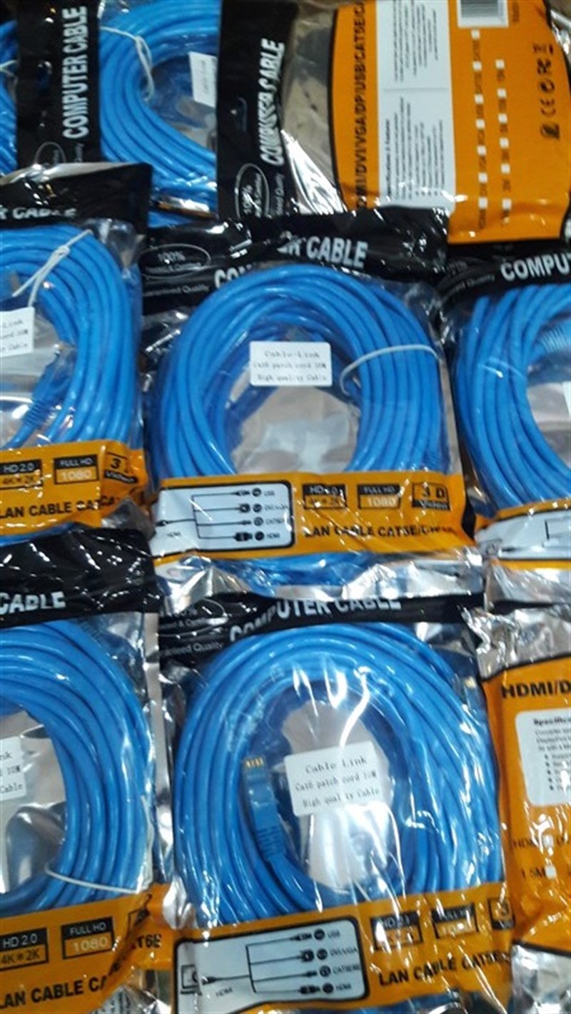 CAT6 KABLO 10 MT MAVİ