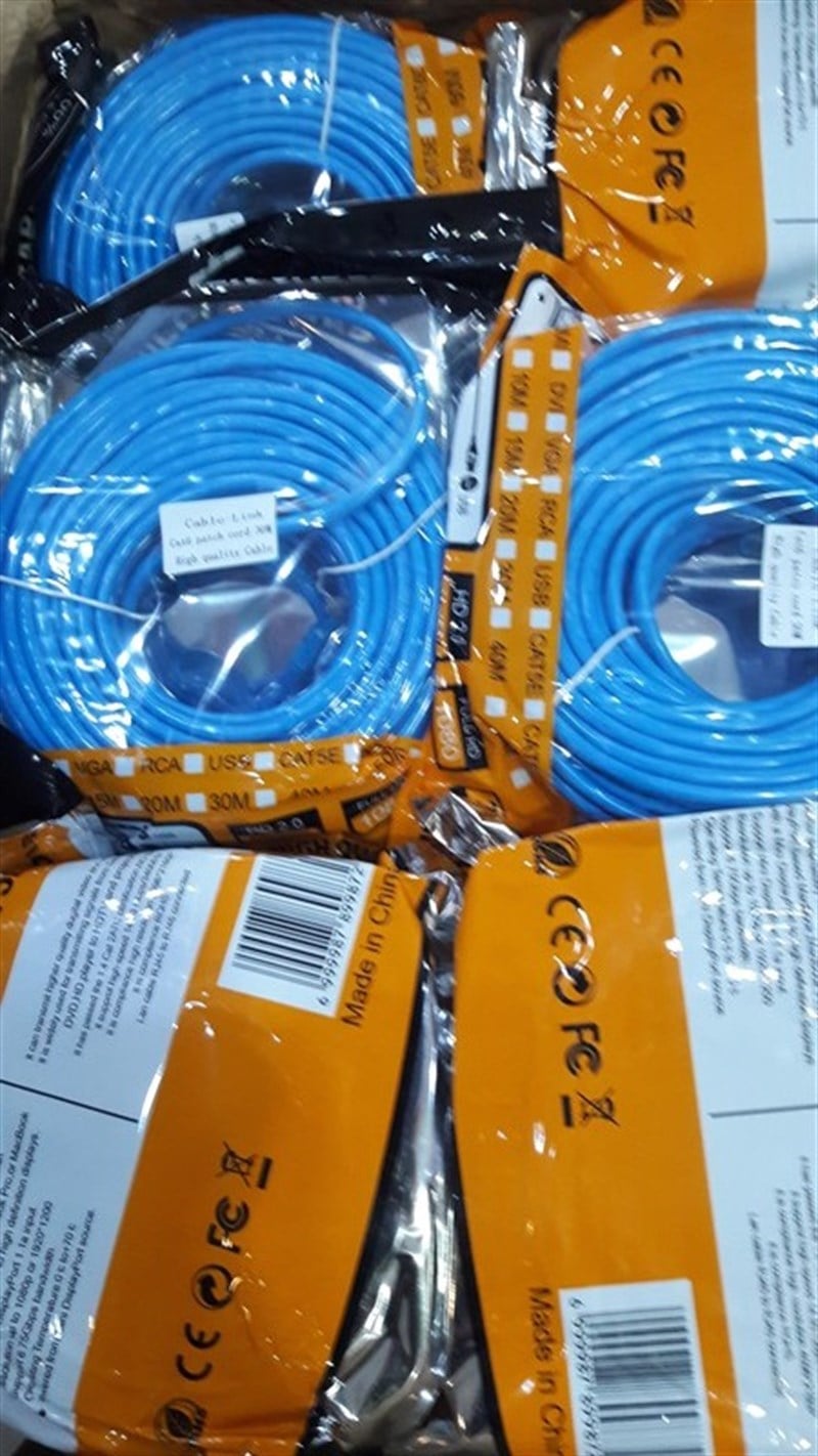 CAT6 KABLO 30 MT MAVİ