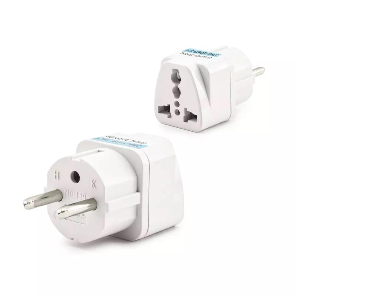 HADRON HDX1251 AMERİKAN FİŞ ADAPTÖRÜ BEYAZ