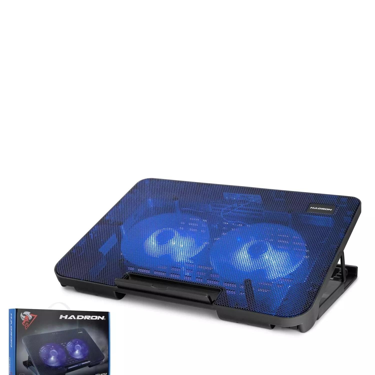HADRON HDX4252 NOTEBOOK SOĞUTUCU 2 FAN LED SİYAH