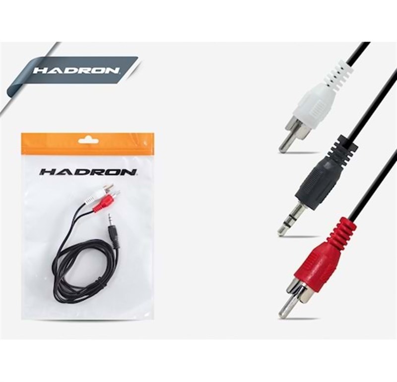 HD4022 Stereo 3.5m/M to 2 Rca kablo 1.5 mt