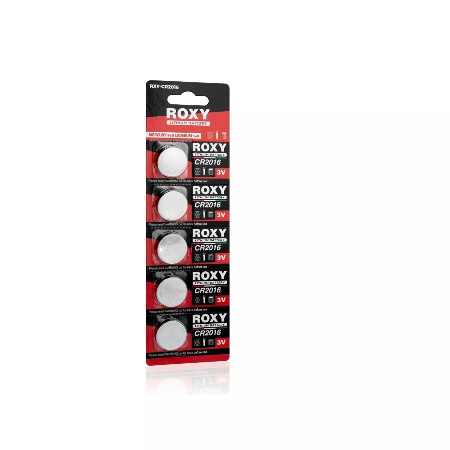 ROXY RCR2016 3V LITHIUM PİL 5 Lİ PAKET