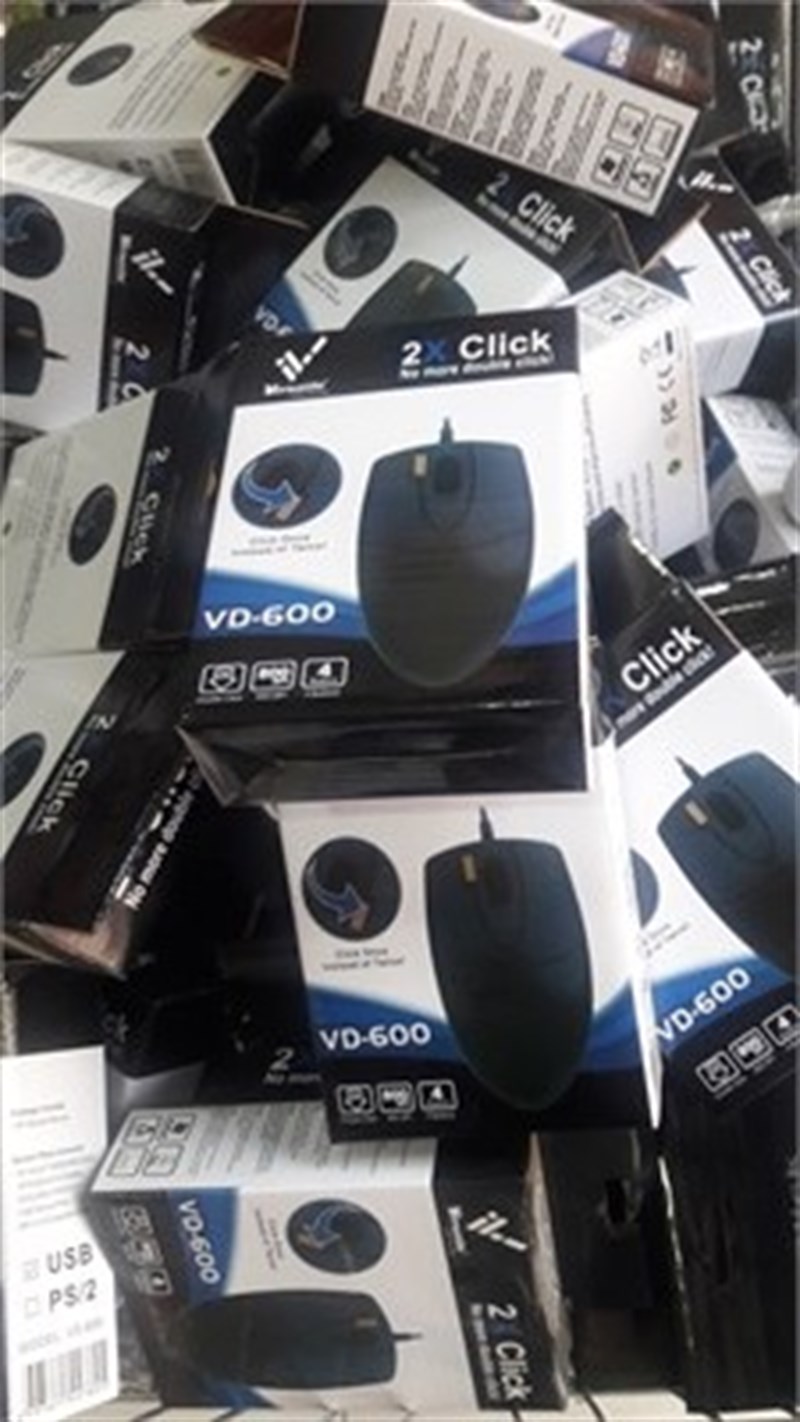 Versatil VD-600 Usb Siyah Optik Mouse