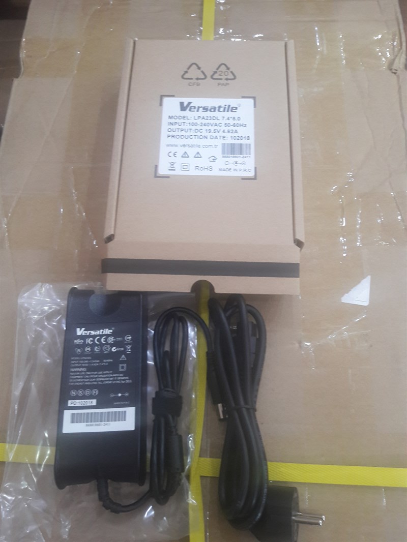 VERSATİLE LPA23DEL 19,5V 4.62A 7.4*5.0 LAPTOP ADAPTÖRÜ