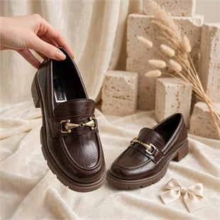 0071 LF27 KAHVE CROCO