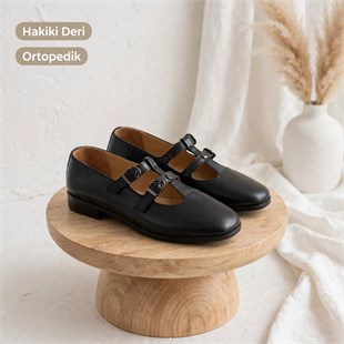 0184 1023 SİYAH DERİ