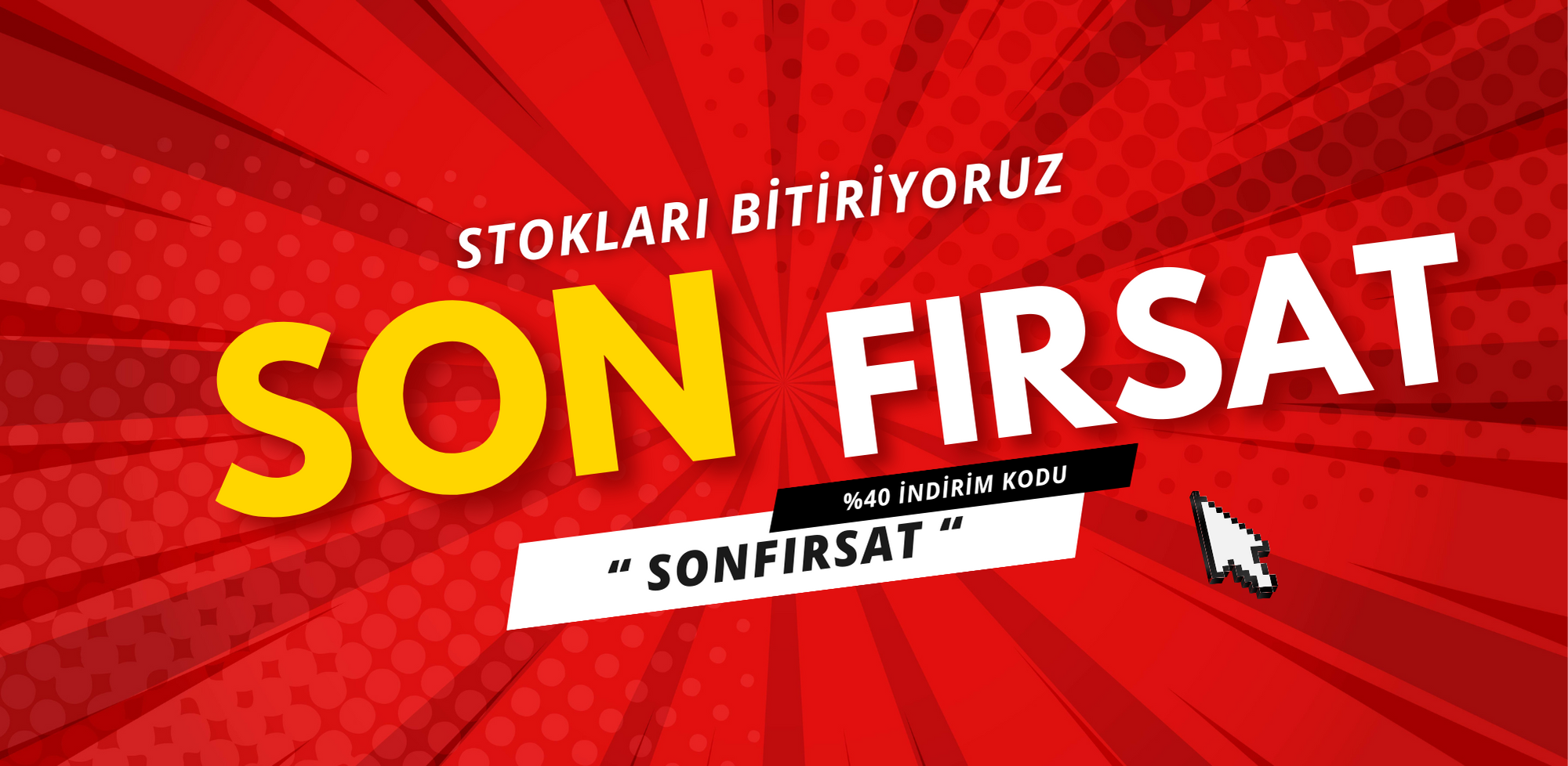 STOKLARI BITIRIYORUZ