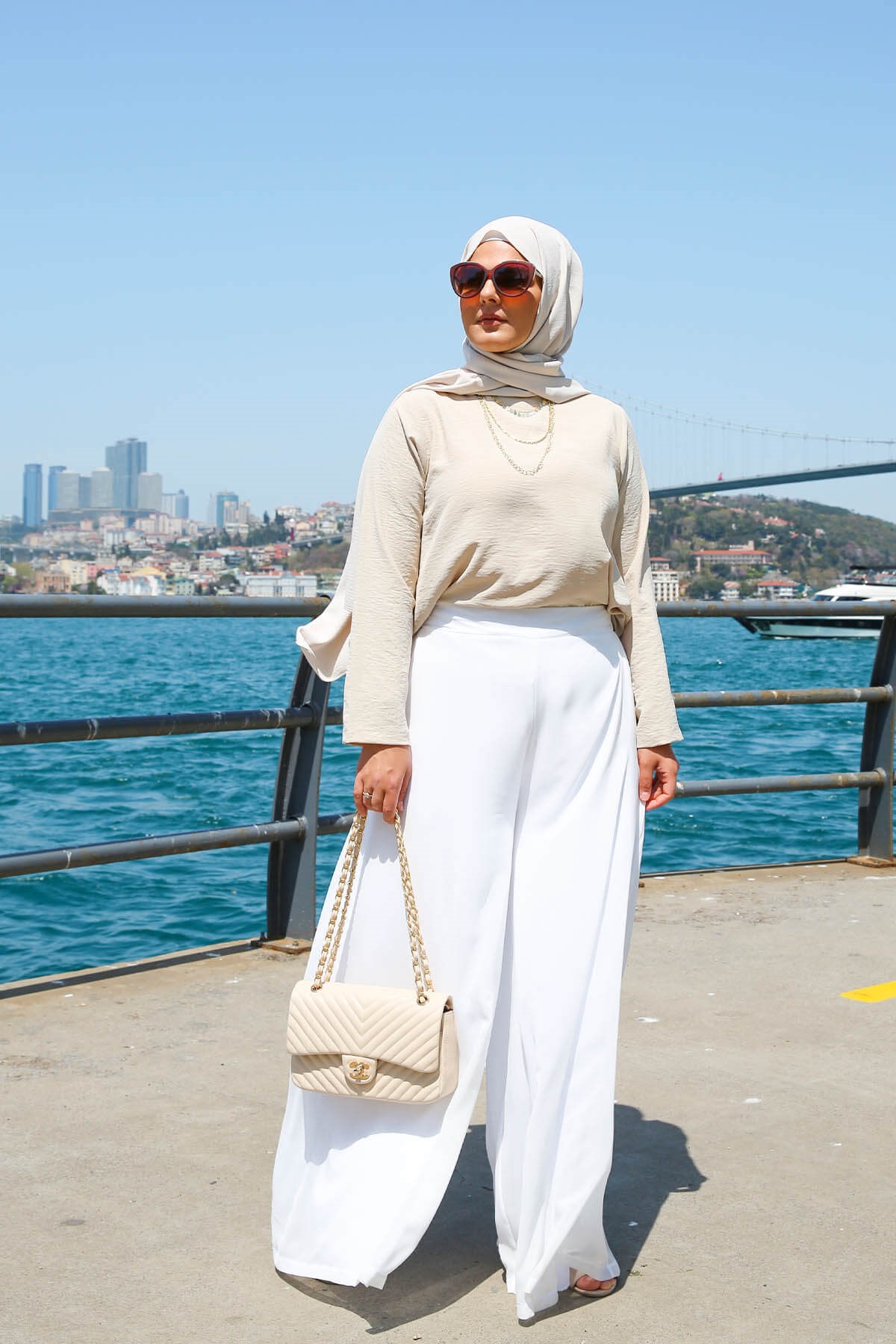 How to wear palazzo pants with hijab  Just Trendy Girls