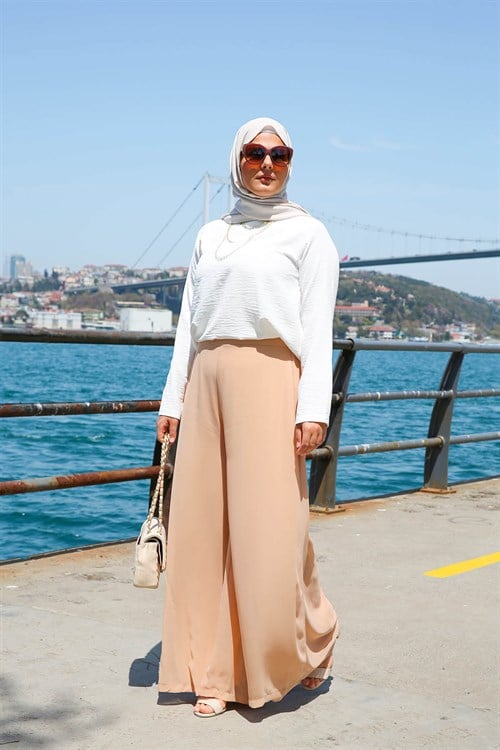 NUDE PALAZZO CHIC DILEK YAMAKOGLU