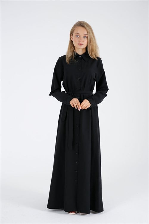 ROBE CHEMISE TREND NOIR