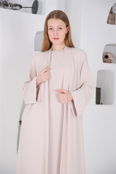 ABAYA + ROBE FRESH NUDE