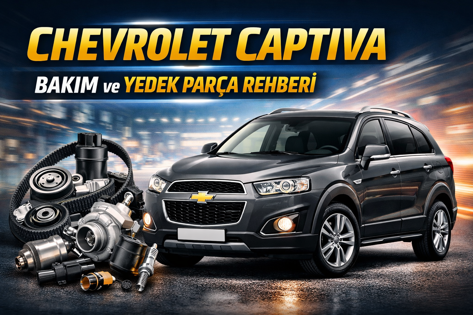 Chevrolet Captiva bakım ve yedek parça rehberi