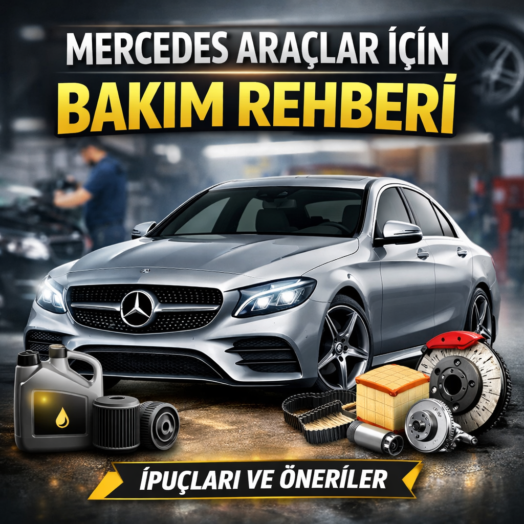 Mercedes araçlar için bakım rehberi ve periyodik bakım ipuçları