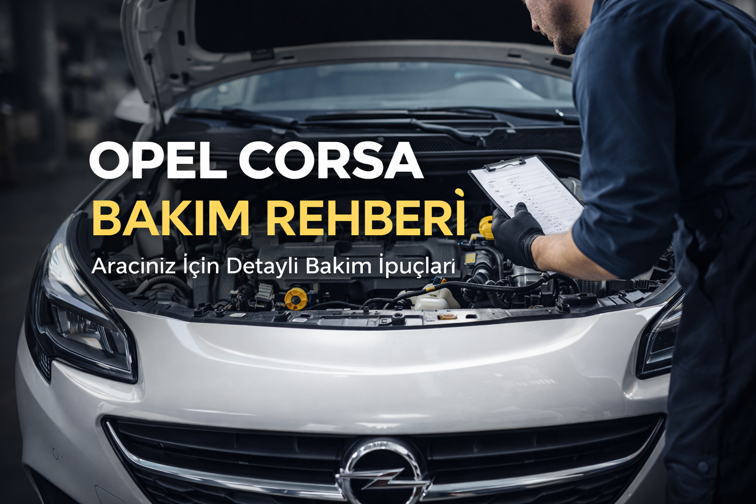 Opel Corsa araçlar için motor ve periyodik bakım rehberi