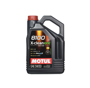 MOTULMOTUL 8100 X-Clean EFE 5W30 Dexos2 Partiküllü Motor Yağı 5 LTMOTUL 8100 X-Clean 5
