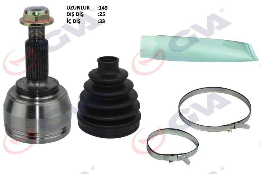 GVAAks Kafası Dış Ön Renault Fluence 09- Megane Iv 1.5 Dci 6 Vites 25X33x52.7 148MmGVA 4411430K
