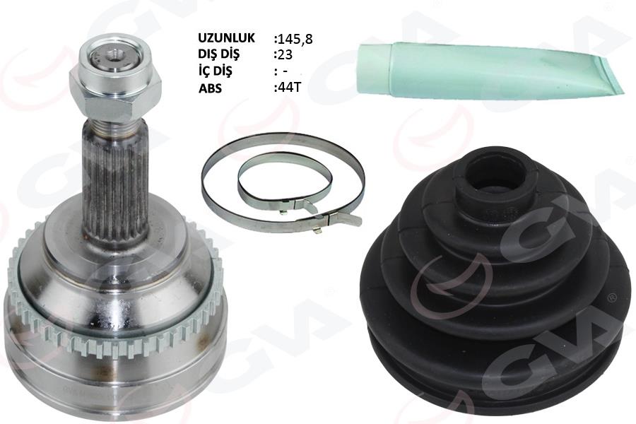 GVAAks Kafası Sol-Sag On Dıs Renault Laguna I B56.556 1.8İ Abslı 44 Dıs 93-01GVA 4418022K
