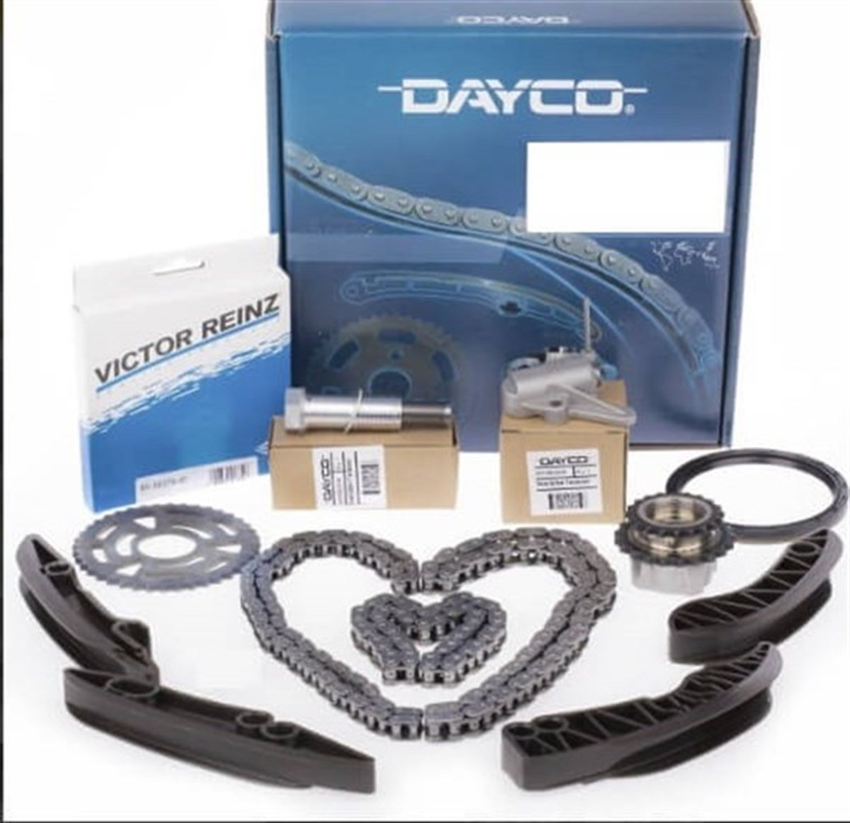 Bmw 1 Serisi E87 Kasa 120d N47 Motor Eksantrik Ve Yağ Pompa Zincir Seti Komple Dişlili Kit Dayco Marka 11318570649