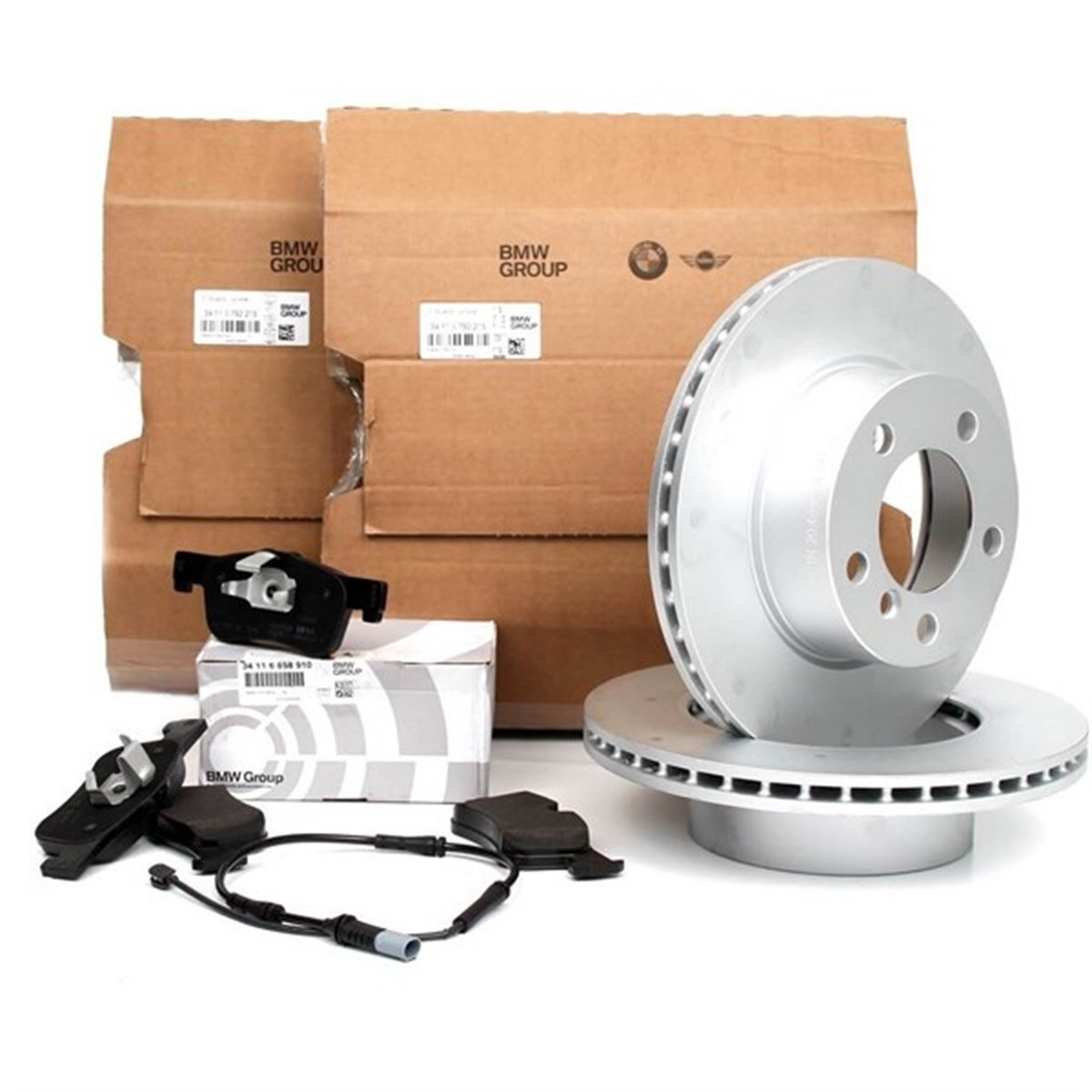 Bmw F20 Kasa 116i Ön Fren Disk Ve Fren Balata Takımı Orjinal 34116792215-34116858910-34356792289