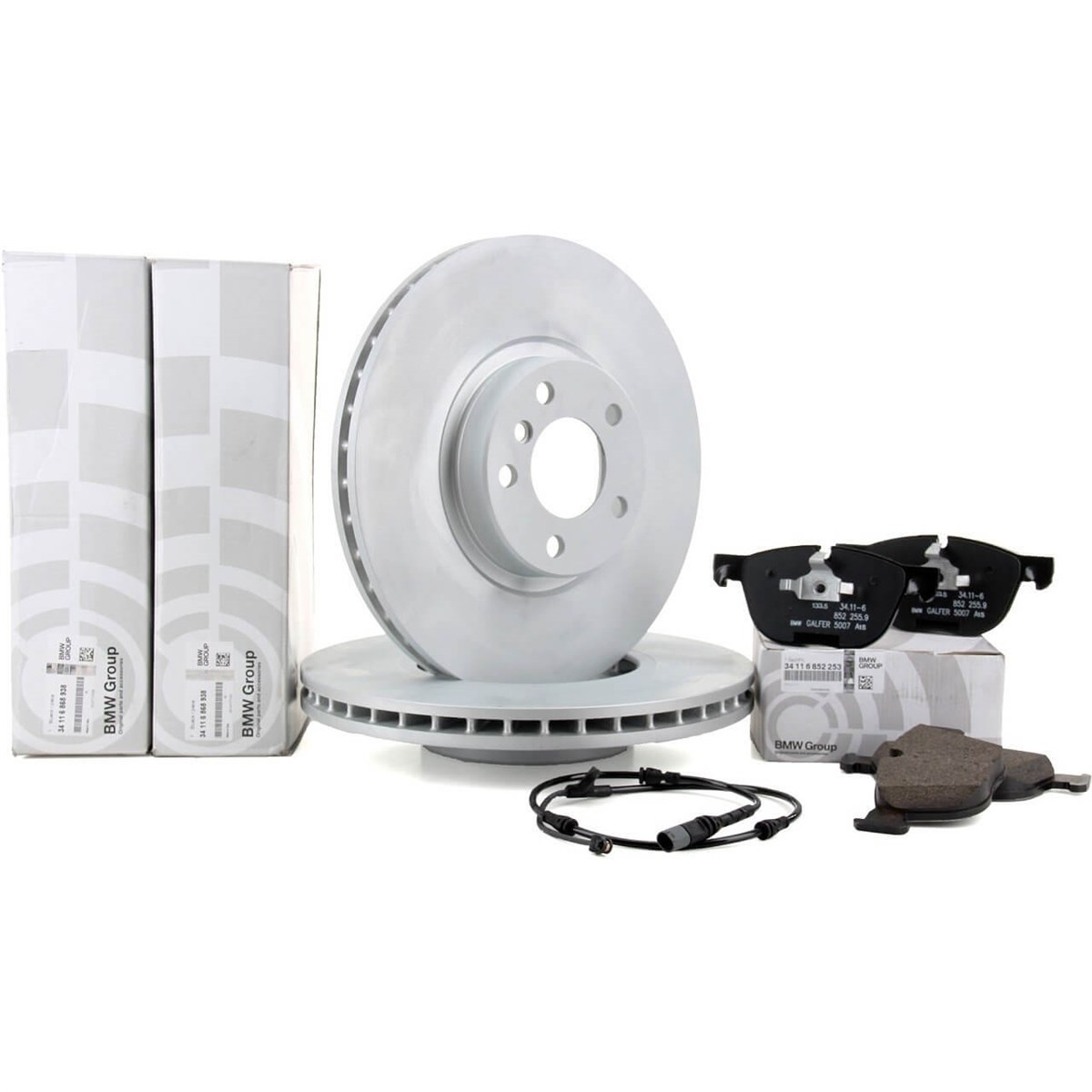 Bmw X6 Serisi E71 Kasa Ön Fren Disk Ve Balata Takım Set Orjinal 