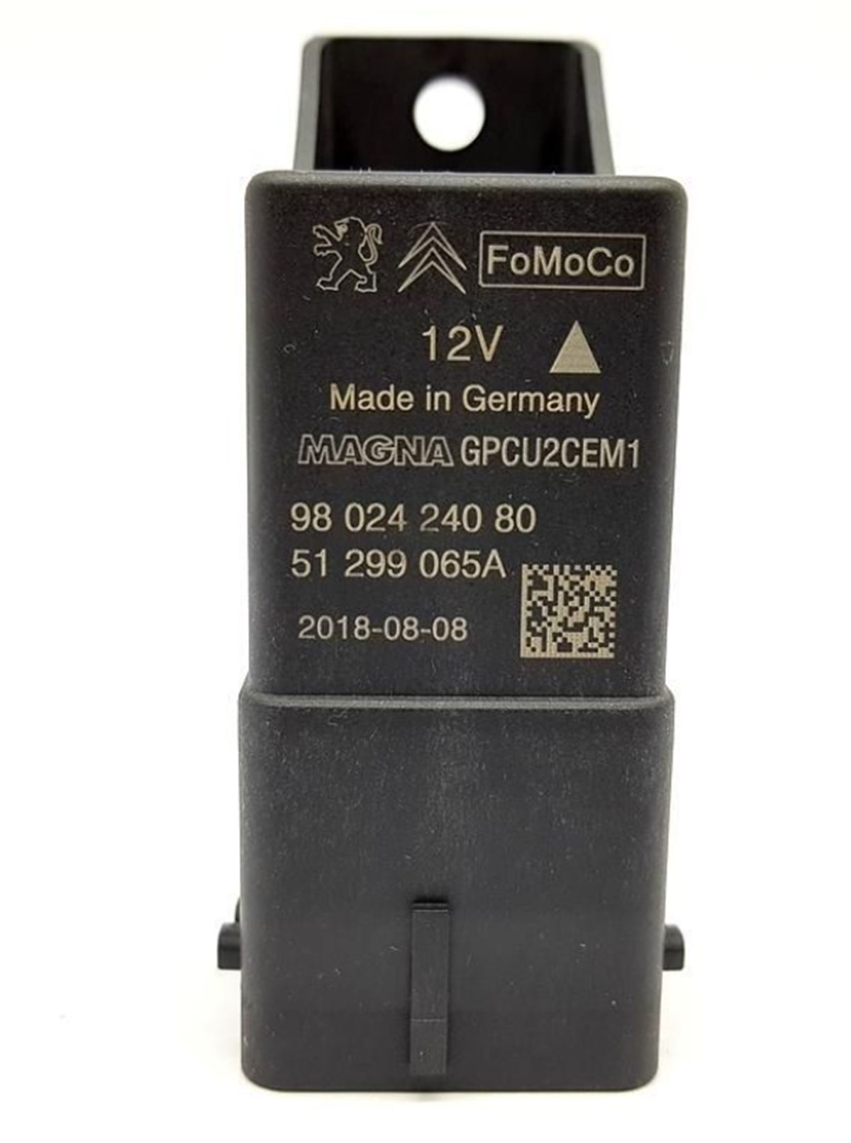 Citroen C-Elysee 1.6 Hdi Kızdırma Buji Rolesi Isıtma Kutusu Psa Marka 9802424080