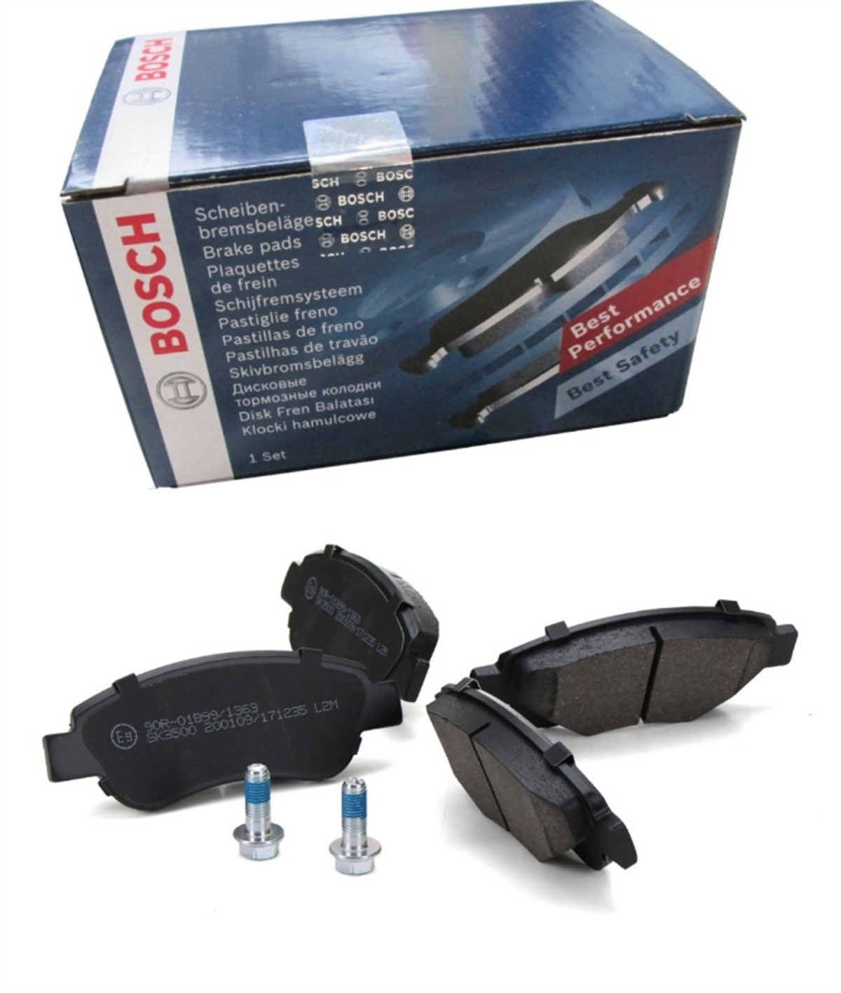 Citroen C1 Ön Takım Fren Balata Takım Bosch Marka 1613819980