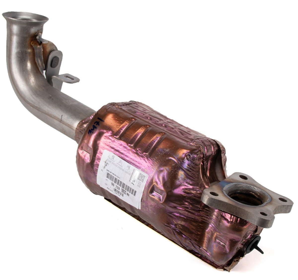 Citroen C3 1.2 Benzinli Egzos Katalizatörü Psa Marka 9672883980