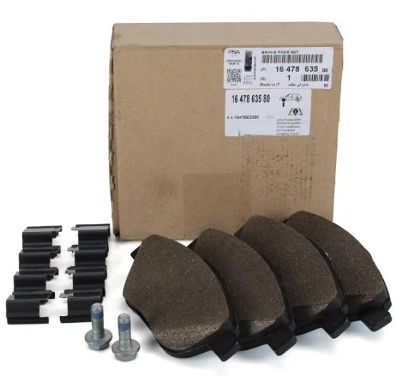 Opel Corsa F Ön Balata Takımı Orjinal Marka 3649095