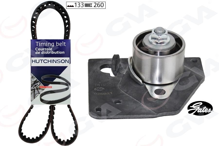 GVAEksantrik Gergi Kiti 133X260 Renault Megane Iı 02 Scenıc Iı 03 Laguna Iı 05 Nıssan Prımera 03 Suzukı Grand Vıtara Iı 05 1.9Dci F9qGVA 59T1104
