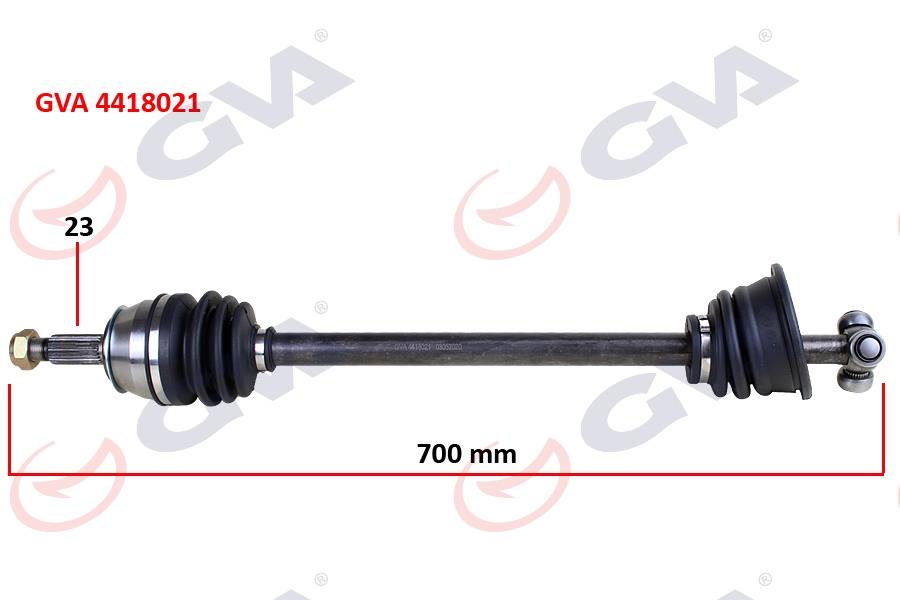 GVAKomple Aks Sol Laguna I 1.6 16V 93-01 700MmGVA 4418021